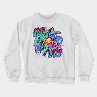 KES Surf octopus Crewneck Sweatshirt